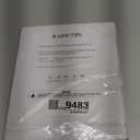 Titanker Extra Long Shower Curtain Liner 72 x 84 Plastic Frosted Shower Liner Waterproof Shower Curtain Liner PEVA Shower Curtains for Bathroom with Magnets and Rustproof Metal Grommets