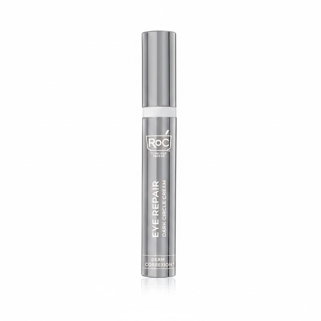 RoC Derm Correxion Retinol Eye Repair Dark Circle Cream Treatment with Niacinamide, Resveratrol, Proxygen for puffy eyes, wrinkles, and crow's feet with Line Smoothing Eye Packette