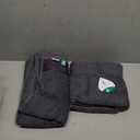 GLAMBURG 100% Cotton 2 Pack Oversized Bath Towel Set 28x55 Inches, Ultra Soft Highly Absorbant Compact Quickdry & Lightweight Large Bath Towels, Ideal for Gym Travel Camp Pool - Charcoal Grey