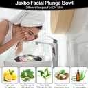 Face Tub for Ice Bath with Built-In Icetray, Collapsible Silicone Ice Face Bowl with Skincare Headband and Mask Brush, Cold Plunge Tub for Face,for Skin Tightening, Puffiness, Acne Relief & Glow