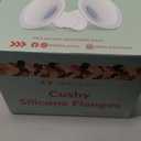 Smaller Cushy Silicone Flanges, Breast Shields - Replacement Pump Parts - for Spectra, Lansinoh, Medela Pumps - Great for Elastic Nipples - Double (2 Pack) - 15mm