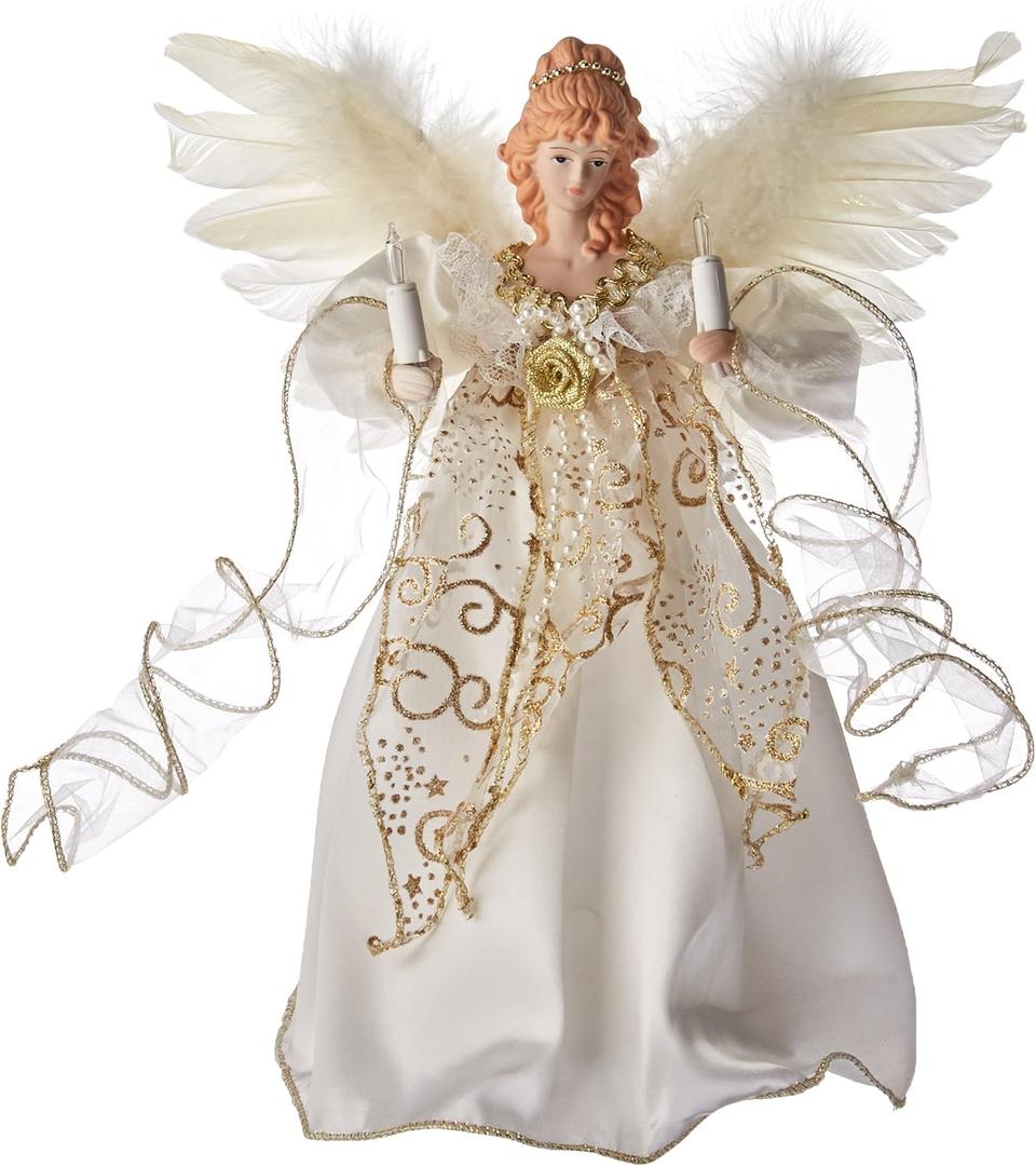 Kurt S. Adler UL2146 Illuminated Angel Treetop