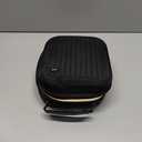 Krypthos Hard Carrying Case Compatible with Meta Quest 3S/Quest 3/Quest 2/Vision Pro, Portable VR Gaming Headset and Touch Controllers Case with Lens Protector, for Travel and Home Storage (Black)