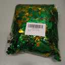 20/40/60/80 FT St Patricks Day Garland Decor Gold Green Shamrock Hat Tinsel Garland, Shiny Metallic Streamer Twist Garland Hanging St Patricks Day Decorations for Home Indoor Outdoor Party Supplies