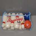 Phobby Kids Bowling Set with 10 Soft Foam Bowling Pins & 2 Balls, Indoor Outdoor Bowling Toys for Toddlers 3-8 Years Old, Medium, Small
