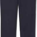 French Toast Boys Pull-on Relaxed Fit School Uniform Pant (Standard & Husky) (8, Navy)