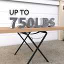 Folding Work Stand, Heavy Duty Bumper Stand, Auto Body Repair Rack