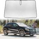 for Mercedes Benz GLA 250 2015-2020 Windshield Sun Shade, Foldable Sunshade for Front Windows Cover Sun Blocker Protect Car from Sun Rays Custom Fit 2025-2016 Mercedes Benz GLC 300 Car Accessories