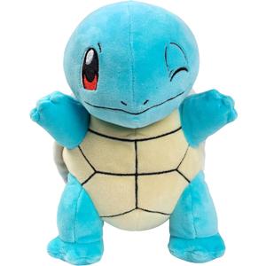 Pokemon Squirtle 8" Plush Toy - Quality Soft Stuffed Animal Figure - Gift for Kids, Boys, Girls - 2+