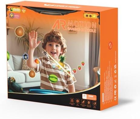 MetFut Motion Video Game Console for Kids & Adults, Plug & Play AR Camera Games for TV, for Indoor Physical Play & Interactive Family Fun. Great for Family Game Night, Playtime, and Playdates