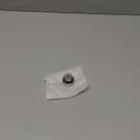 Amerock | Cabinet Knob | Polished Nickel | 1-3/16 inch (30 mm) Diameter | Highland Ridge | 1 Pack | Drawer Knob | Cabinet Hardware