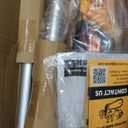 Updated Cordless Pole Saw, Compatible with Dewalt 20V Max Batteries, 8 Inch Low Kick-Back Bar and Chain, Extension Pole for Up to 15 FT Reach, Auto Lubrication System, Battery & Charger not included
