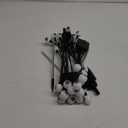 ASMAD Halloween Decorations Outdoor Solar Scary Eyeball Lights, 4Pack 32LEDs Green Eyeball Swaying Firefly Light, Waterproof Halloween Path Lights for Garden/Yard/Patio/Party Decor