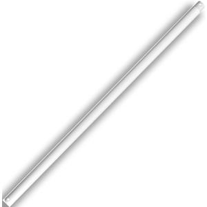 36 Inch Ceiling Fan Downrod Threaded, 1 Inch Outer Diameter Matte White Ceiling Fan Extension Rod (With Threads),Down Rods Compatible With Most Ceiling Fans,Easy Installation
