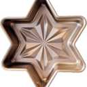 Hexagonal Star Lucky Star Snoflake Shape Cake Mold Loaf Cheesecake Mosse Cake Bread Baking Pan Carbon Steel Gold