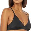 Amazon Essentials Womens Light-Support Classic Bikini Swimsuit Top (XX-Large, Washed Black)