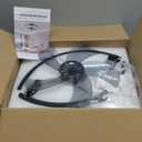 20 Ceiling Fans with Lights and Remote, New Upgraded Low Profile Ceiling Fan,Dimmable Modern Flush Mount LED Ceiling Fan,Ultra Quiet 3CCT Ceiling Fans for Bedroom,Living Room,Black