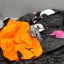 COMIN 5 FT Halloween Inflatables Cat Outdoor Decorations Blow Up Yard Pumpkin with Built-in LEDs for Indoor Party Garden Lawn Decor