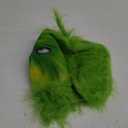 Green Monster Cosplay Latex Head Cover Mask, Halloween Christmas Costume Performance Latex Props, Adult, Unisex