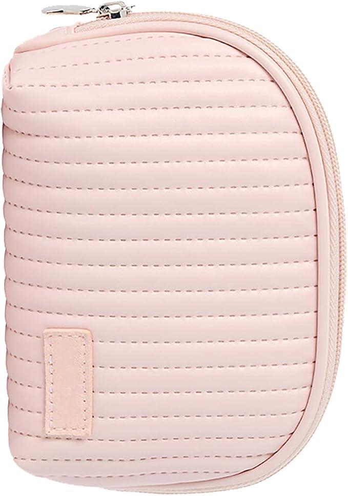 Quilted Pink Cosmetic Bag (3 Pack)