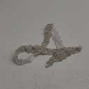 5 Pcs Crystal Rhinestone Wedding Applique Iron on Rhinestone Sash Hair Applique for Bridal Wedding Dress Clothes Shoes