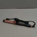 Curling Iron 1 1/4 Inch for Medium and Long Hair Professional Tourmaline Ceramic Barrel Curler with Clamp Dual Voltage Adjustable Temperature Long-Lasting Results Black