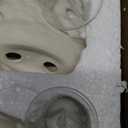 Hoteam 2 Pcs Swan Cake Topper Couple Wedding Cake Toppers Decor Vintage Elegant Ceramics Wedding Decor Novios Para Pastel for Anniversaries Engagement Party Bridal Showers Romantic Desk Decoration (White)