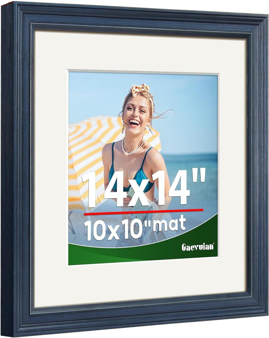 14x14 Picture Frame, Vintage Classic Style Frame