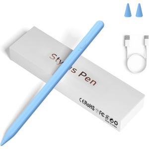 Stylus Pens for Touch Screens, Universal Fine Point iPad Pencil with Magnetic Adsorption Compatible with iPhone/iPad/Samsung/Android/Tablet & Other Touch Screens (Blue)