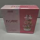 Flowers Music Box Building Block Kit with Light-713PCS Decoration Rotating Music Box Building Set,Botanical Collection Mother's Day, Valentine and Birthday Gifts for Girls Boys Adults Kids Ages 6+