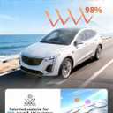 Panoramic Sunroof Sunshade Shade Curtain Cover fit for Cadillac SRX 2010 2011 2012 2013 2014 2015,25964410 (Beige)