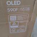 SAMSUNG 55-Inch Class OLED S90F 4K Smart TV (2025 Model) NQ4 AI Gen3 Processor, 4K AI Upscaling Pro, OLED HDR +, Motion Xcelerator 144Hz, Samsung Vision AI, Alexa Built-in