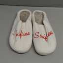 Aucomfo Comfy House Slippers For Women Men, Ladies Fuzzy Bedroom Slippers, indoor Outdoor Memory Foam Shoes, 39-40