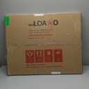 LOAAO 24X30 Inch Black Metal Framed Bathroom Mirror for Wall, Matte Black Bathroom Vanity Mirror Farmhouse, Large Rounded Rectangle Mirror, Anti-Rust, Hangs Horizontally or Vertically