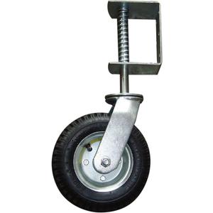 Northern Tool+Equipment Gate Wheel with Suspension - 210-Lb. Capacity, 8in. Pneumatic Tire, Model Number CT-GW01