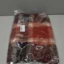 Classic Buffalo-Check Narrow Scarf for Women Men Winter Scarves Scottish Tartan Plaid Scarf Soft Warm Feel 14X78in