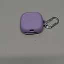 SURITCH for SHOKZ OpenFit Case Cover, Shockproof Magnetic Cases for SHOKZ OpenFit Open-Ear Earbuds True Wireless Bluetooth Headphones, Protective Cover with Magnetic Lid Lock & Carabiner, Purple