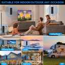 3900+ Miles Range TV Antenna,2026 Digital TV Antenna Indoor Outdoor with Strongest Amplifier, 360Reception HD Antenna for Local Channels for Smart/Old TVs-38ft Coax Cable-Support 8K 4K 1080p ATSC 3.0