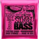 Ernie Ball Super Slinky Nickel Wound Bass Guitar Strings, 45-100 Gauge (P02834)