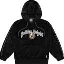 FOCO Women's NHL Team Logo Fashion Velour Hooded Sweatshirt