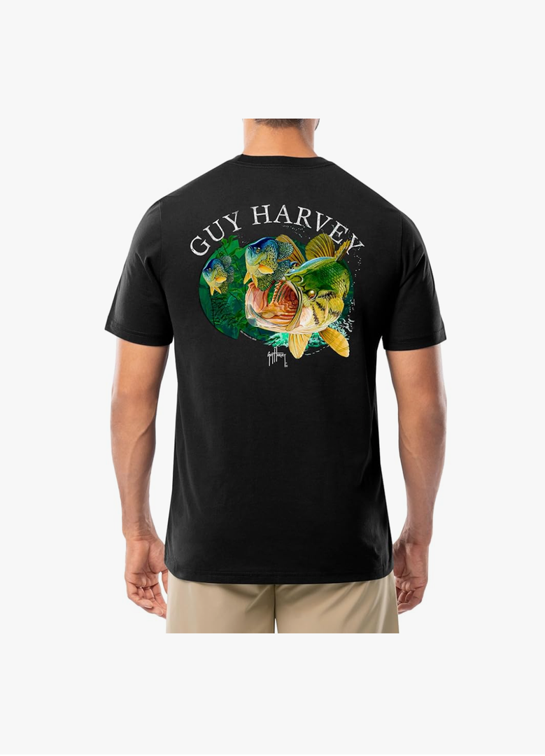 Guy Harvey Men’s Short Sleeve Cotton Graphic T-Shirt XL