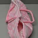 Aori Reborn Baby Dolls Bassinet Foldable Baby Doll Carrier Bed Soft Doll Carrier Doll Accessories with Handle for 17-22 inch Baby Dolls Girls (Pink)