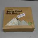 KeaBabies 2-Pack Organic Crib Sheets for Boys, Girls - 52x28 Fitted Crib Mattress Sheet Neutral, Breathable Jersey Cotton Cover for Baby Bed, Toddler Mattress, Soft & Cute Prints (Foxtrot)