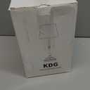 KDG Cordless LED Table Lamp Set of 2, Portables Fabric Shade Desk Lamps, 4000mAh Rechargeable Battery Powered Lighting, Dimmable Light for Dining Room, Bedroom, Bedside, Night Light, Balcony (Bronze)