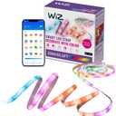 WiZ Connected 65.6 ft LED Light Strip For Your Smart Home - Flowing Multicolor LED, Color-Changing, Cuttable - Voice/App Control - 2 Rolls