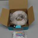 ANJAYLIA 66ft 200 LED Rope Lights Outdoor, Waterproof 16 Colors Changing String Lights Plug in with Remote Control Indoor Twinkle Fairy Lights for Bedroom Garden Party Halloween Christmas Decorations