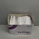 10mL Luer Slip Syringe (No Needle) | Sterile & Individually Wrapped | Professional, Industrial & Personal Use | 100 Pack | Yalomi