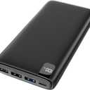 CONXWAN Portable Charger Power Bank - 26800mAh 22.5W Fast Charging External Battery Pack - PD QC 3.0 USB C Portable Cell Phone Charger with 4 Outputs for iPhone Tablets Android