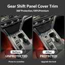 Gear Shift Panel Cover Trim for Honda Accord Hybrid 2018 2019 2020 2021 2022(Not Fit Gas)