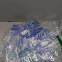 JULMELON Christmas Snowflake Ornaments, 48 PCS Glitter Snowflake Decorations 4 Different Black Snowflakes Decorative Hanging Ornaments for Christmas Decorating, Crafting, Wedding